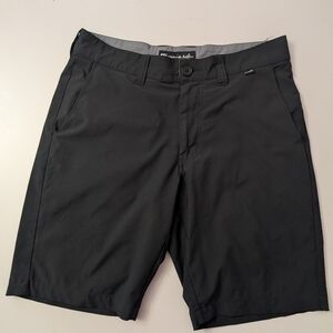 Travis Mathew Charcoal Flat Front Shorts